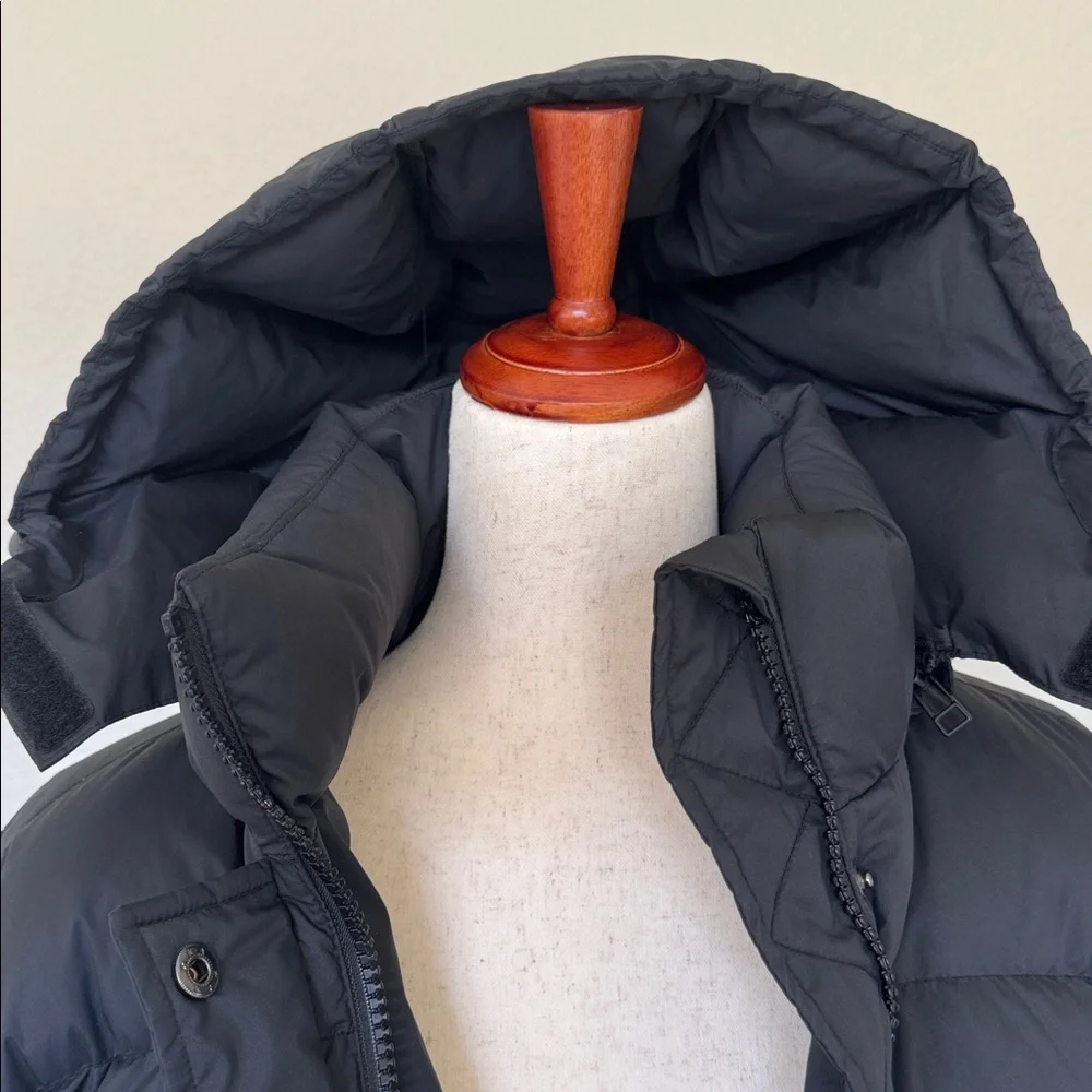Quince Cropped Puffer Jacket Size Small - Picture 4 of 8
